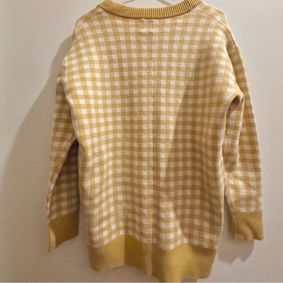 Joie checked oversized cardigan xs - Picture 2 of 8